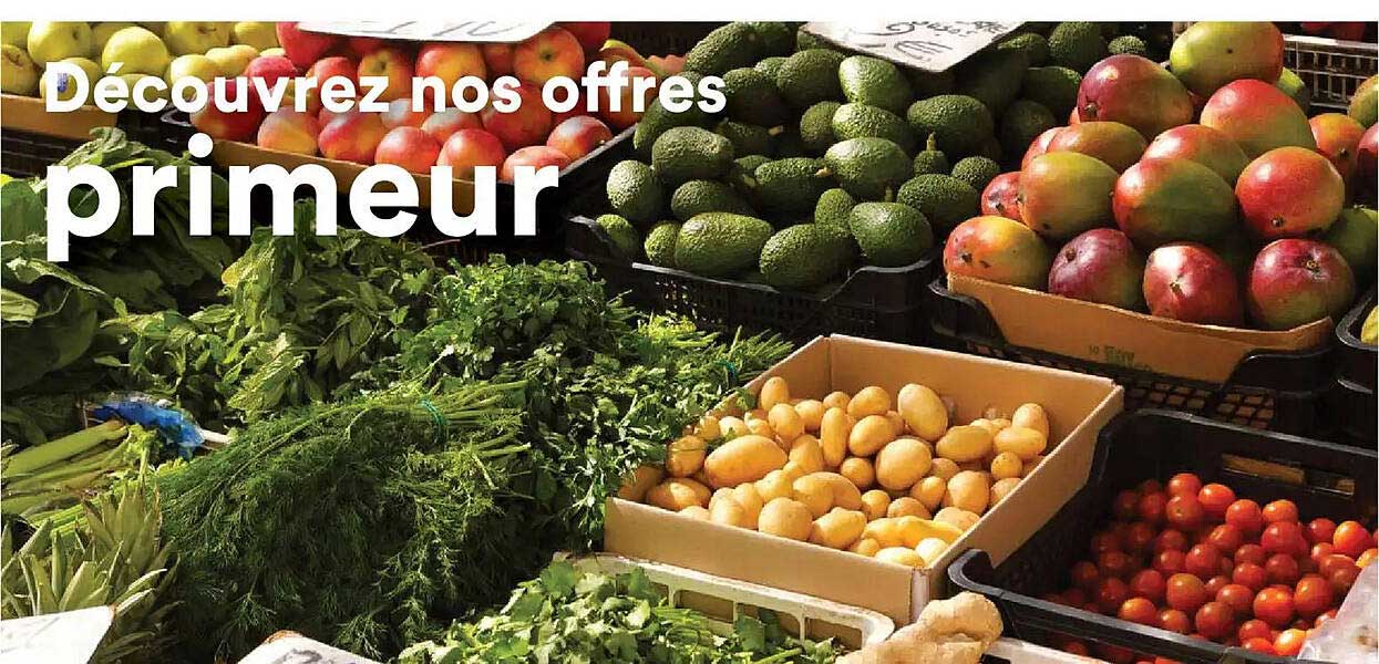 Découvrez nos offres primeur