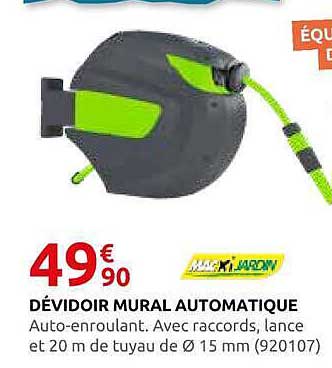 DÉVIDOIR MURAL AUTOMATIQUE