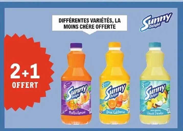 DIFFÉRENTES VARIÉTÉS, LA MOINS CHÈRE OFFERTE