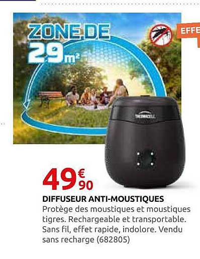 DIFFUSEUR ANTI-MOUSTIQUES