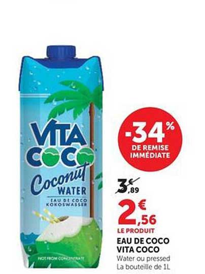 EAU DE COCO VITA COCO