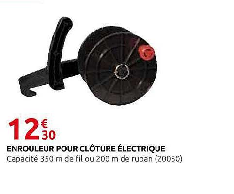 ENROULEUR POUR CLÔTURE ÉLECTRIQUE