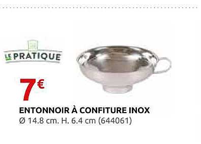 ENTONNOIR À CONFITURE INOX