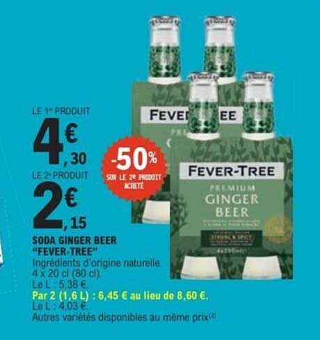FEVER-TREE PREMIUM GINGER BEER