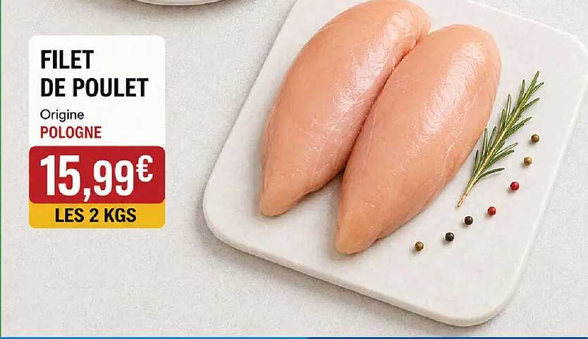 FILET DE POULET