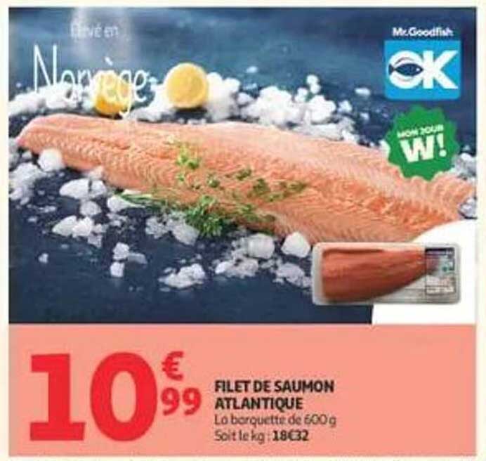 FILET DE SAUMON ATLANTIQUE