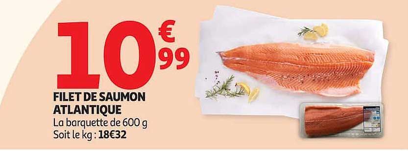 FILET DE SAUMON ATLANTIQUE