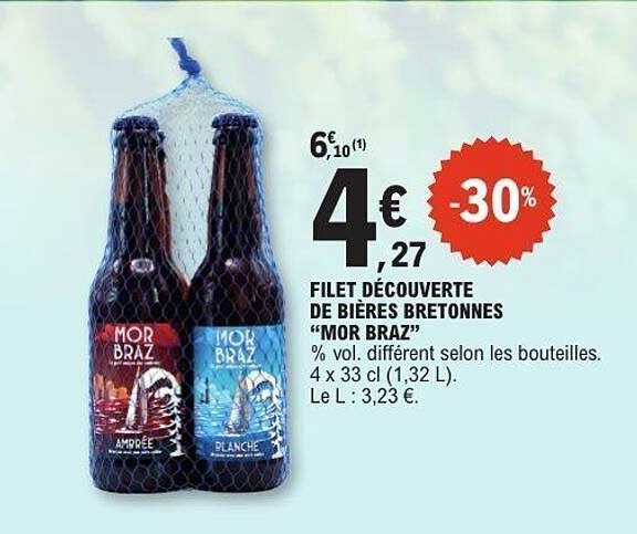 FILET DÉCOUVERTE DE BIÈRES BRETONNES “MOR BRAZ”