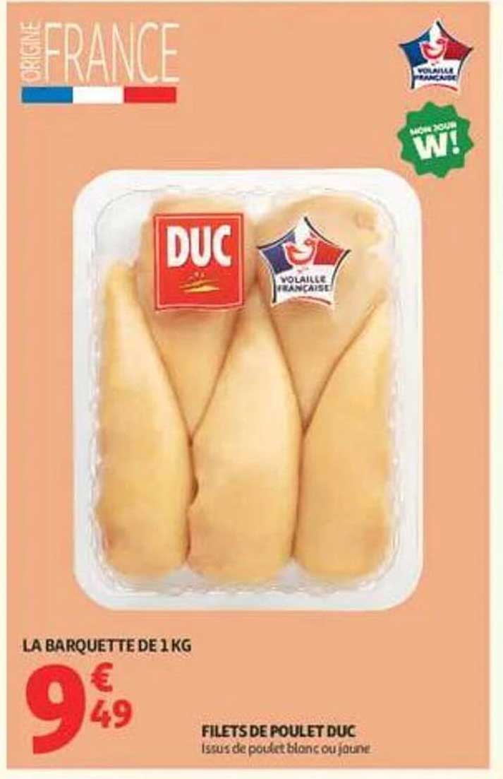 FILETS DE POULET DUC