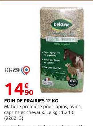 FOIN DE PRAIRIES 12 KG