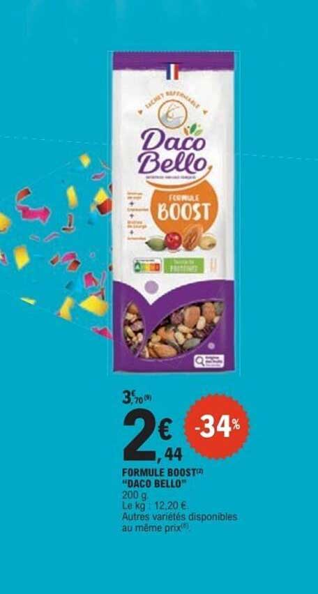 FORMULE BOOST® "Daco Bello"