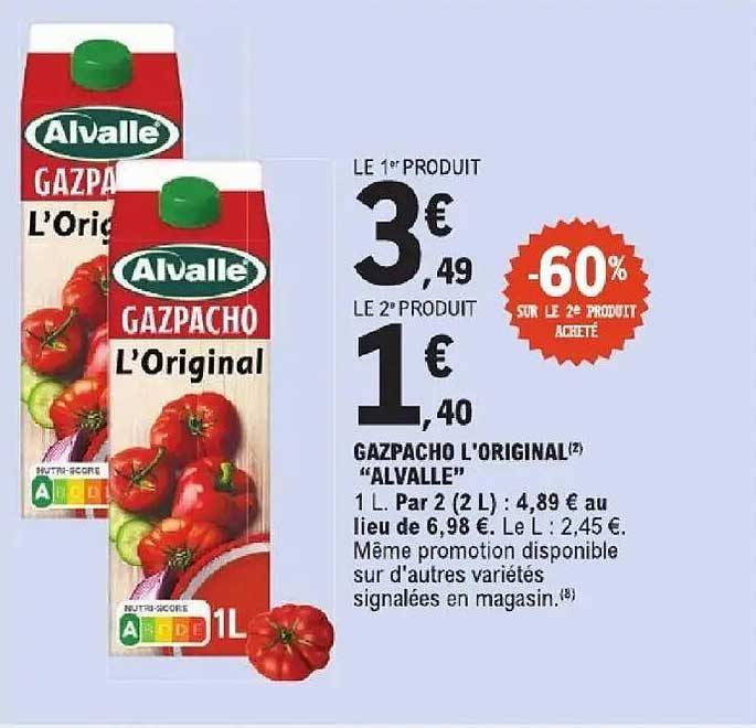GAZPACHO L'ORIGINAL “ALVALLE”