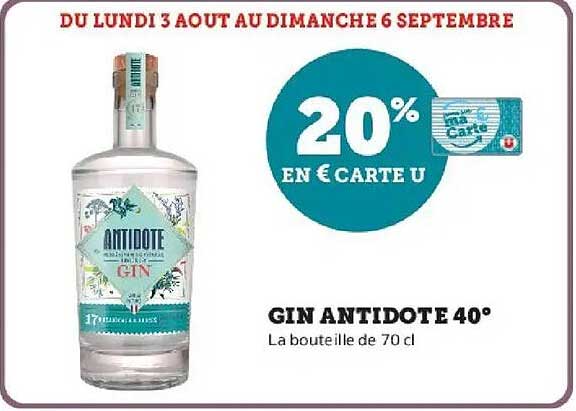 GIN ANTIDOTE 40°