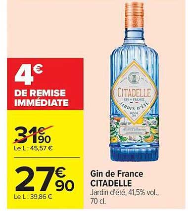 Gin de France CITADELLE