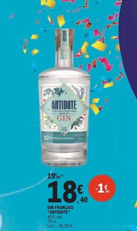 GIN FRANÇAIS “ANTIDOTE”