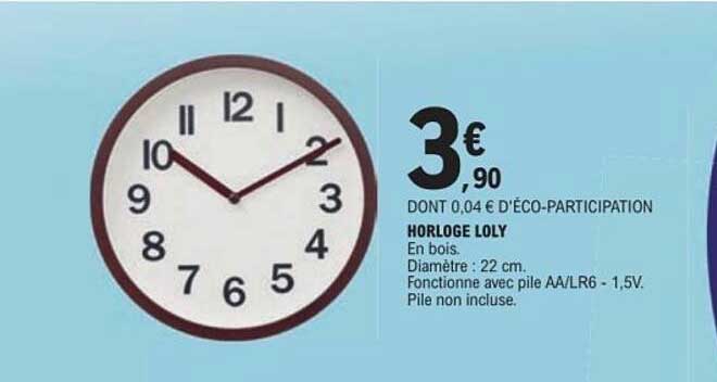 HORLOGE LOLY