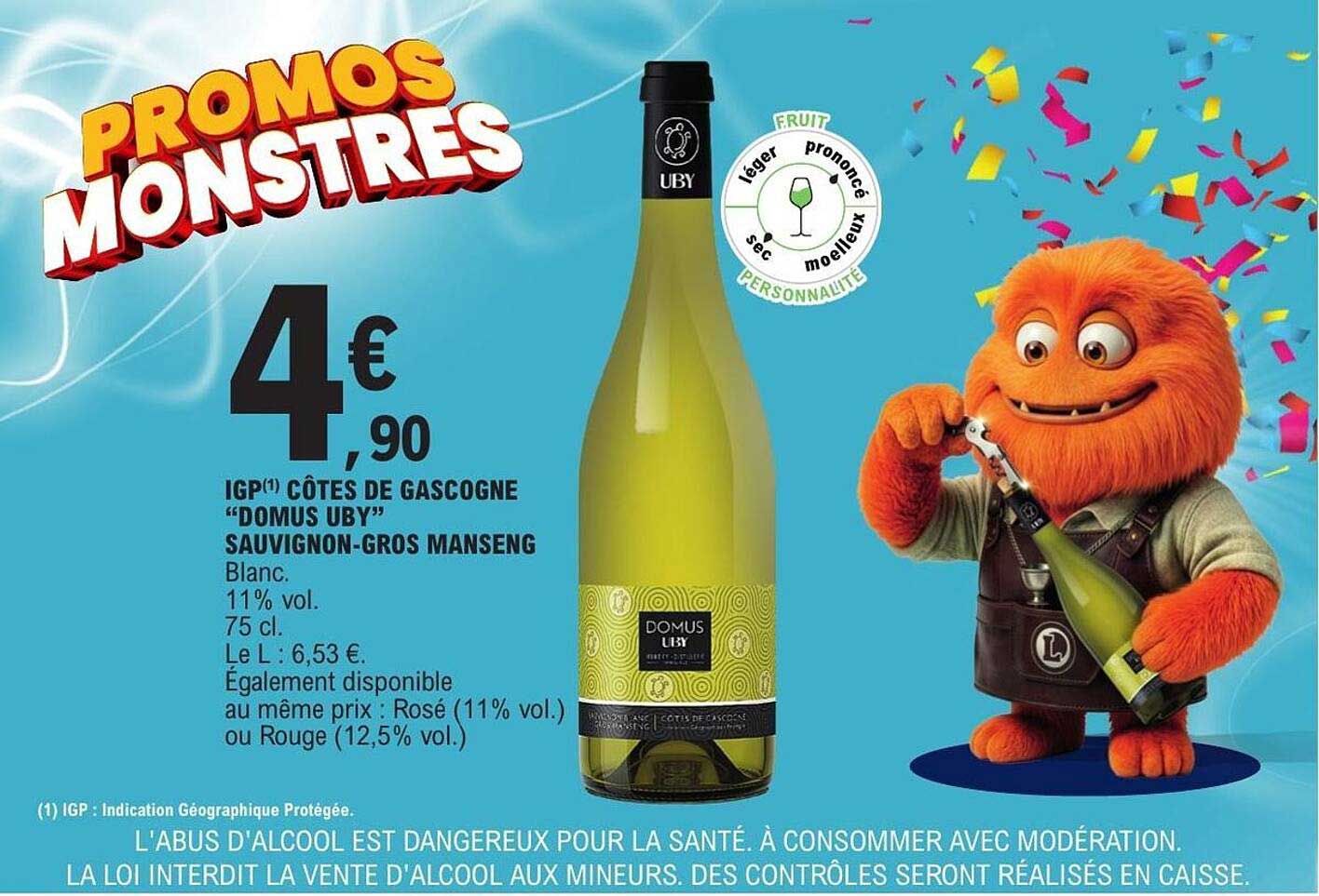 IGP CÔTES DE GASCOGNE “DOMUS UBY” SAUVIGNON-GROS MANSENG