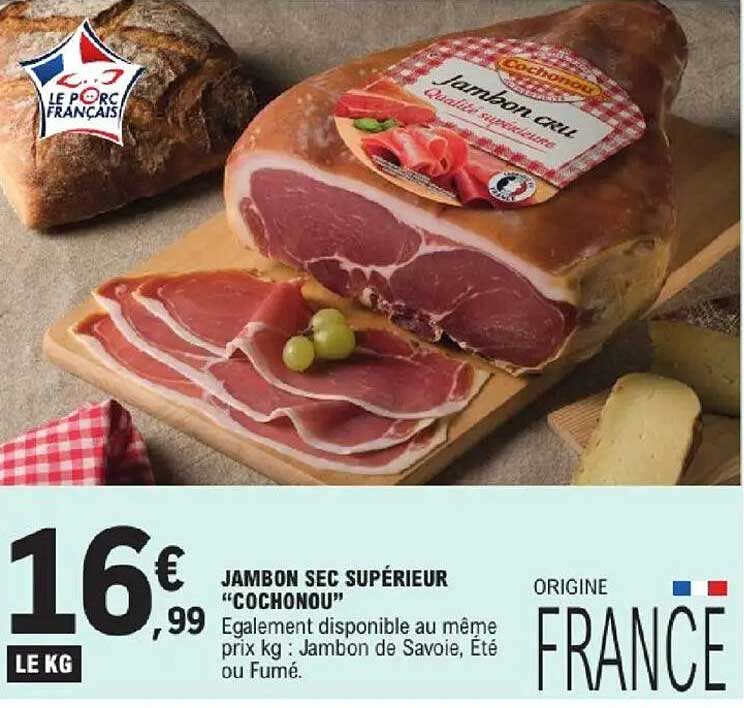 JAMBON SEC SUPÉRIEUR “COCHONOU”