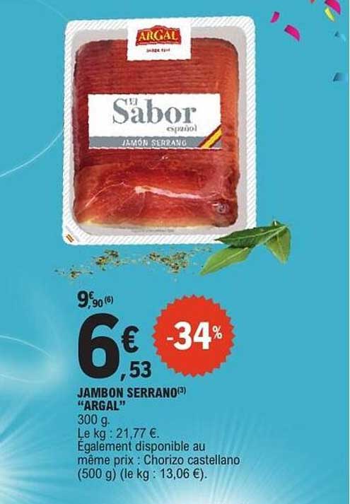 JAMBON SERRANO "ARGAL"