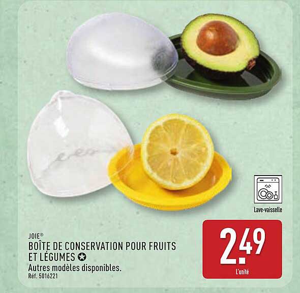 JOIE® BOÎTE DE CONSERVATION POUR FRUITS ET LÉGUMES