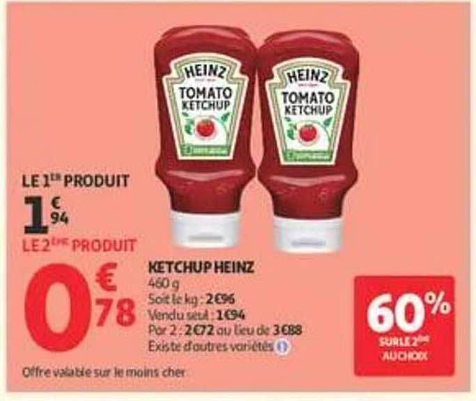 Ketchup Heinz 460 g