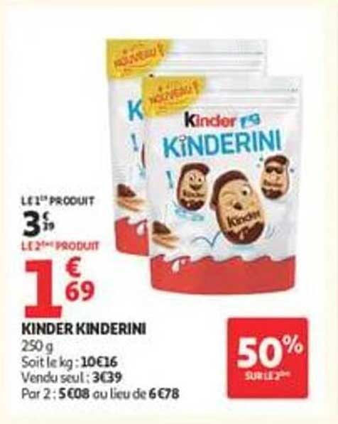 KINDER KINDERINI 250 g