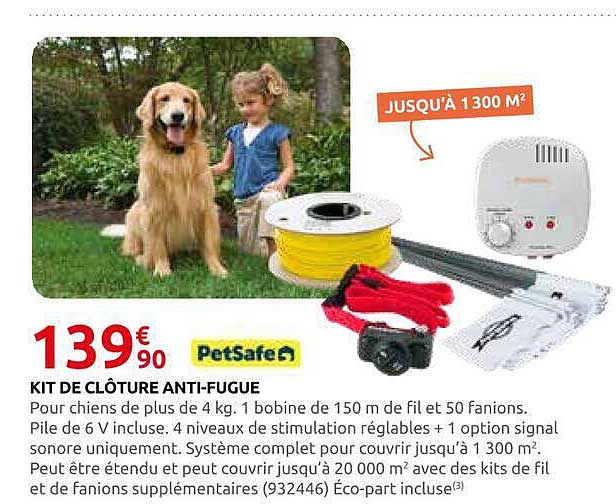 KIT DE CLÔTURE ANTI-FUGUE