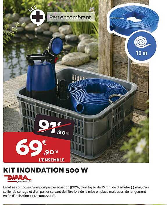 KIT INONDATION 500 W