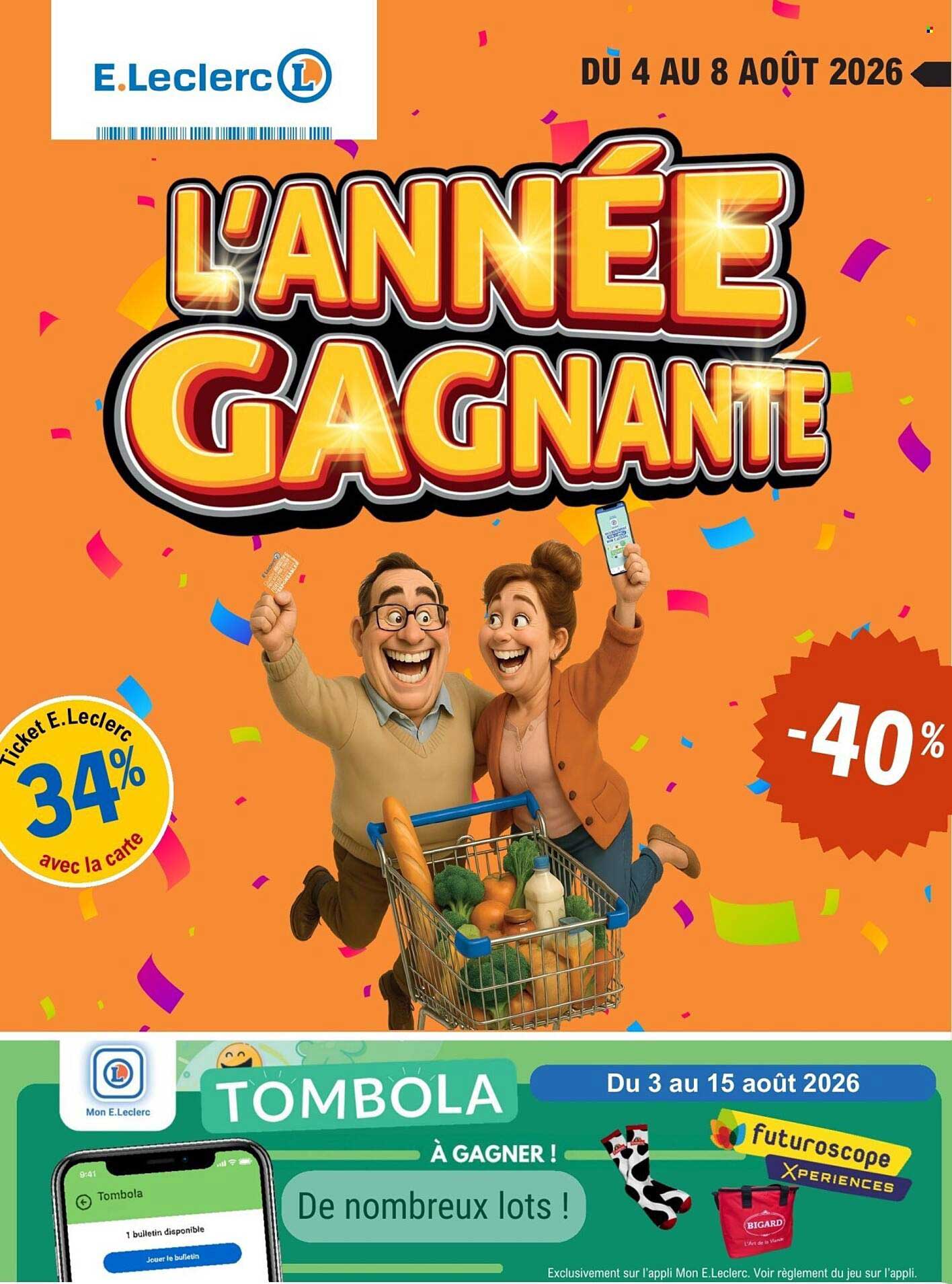 L'ANNÉE GAGNANTE