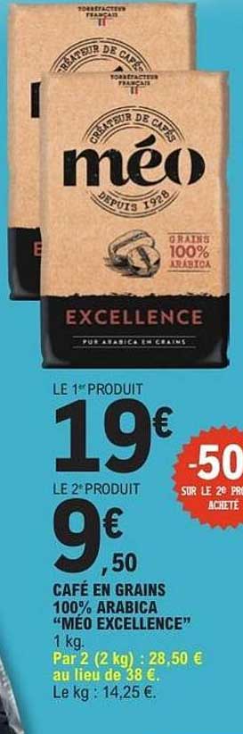 LE 1er PRODUIT 19€ LE 2e PRODUIT 9€ 50