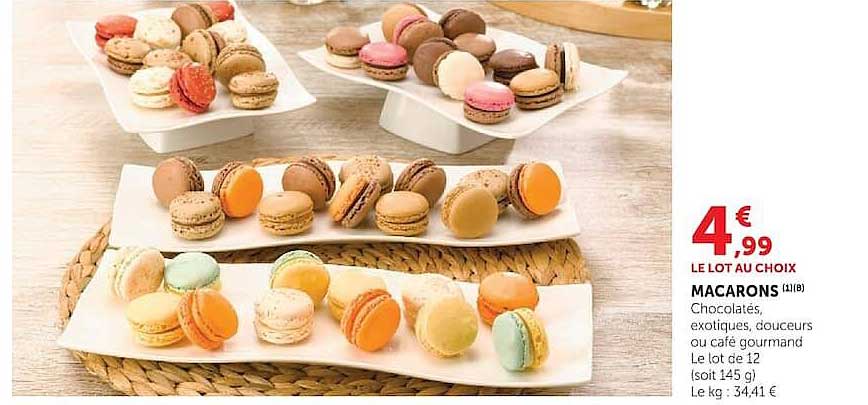 LE LOT AU CHOIX MACARONS (11/8)