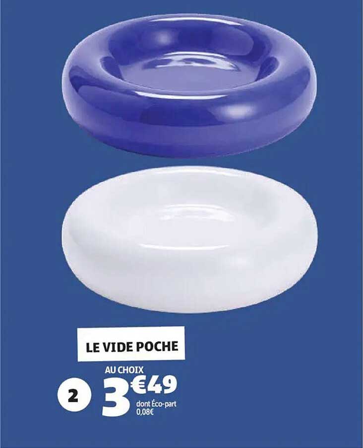 LE VIDE POCHE AU CHOIX