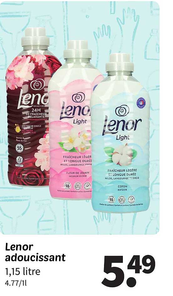 Lenor adoucissant
