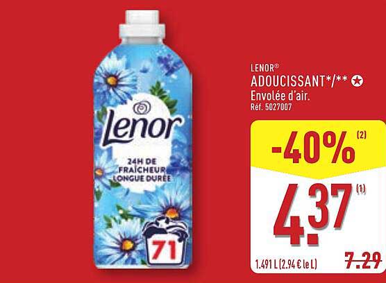 LENOR ADOUCISSANT/*/* Envolée d'air. Réf. 5027007