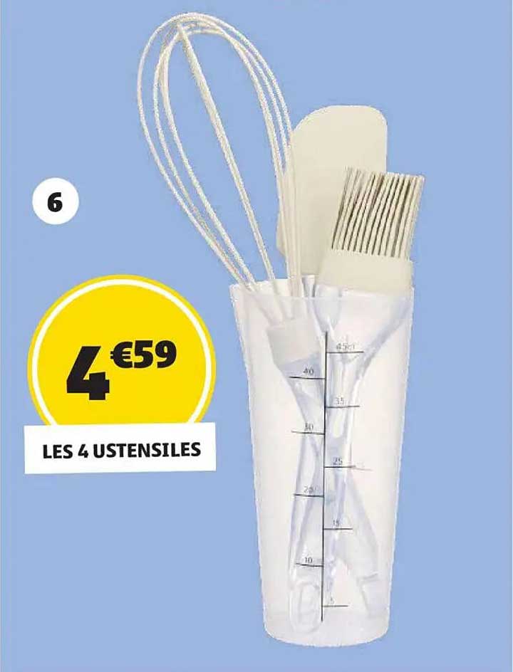 LES 4 USTENSILES