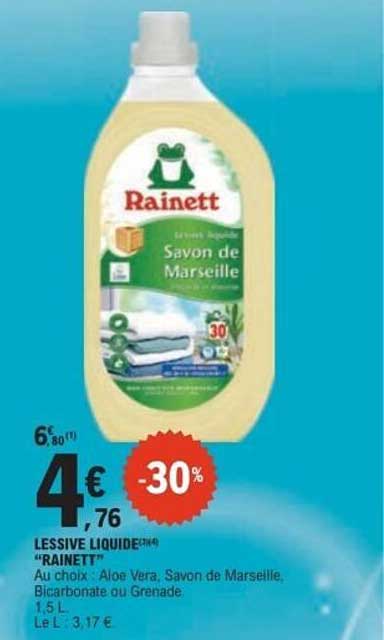 LESSIVE LIQUIDE "RAINETT"