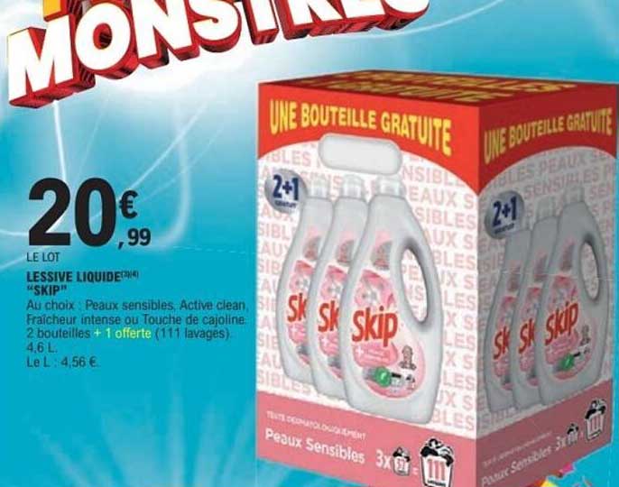 LESSIVE LIQUIDE "SKIP"