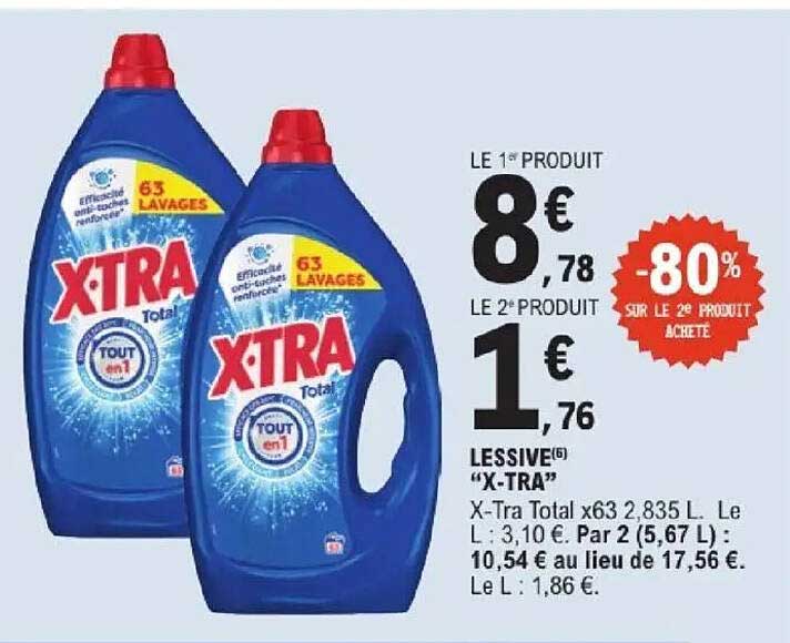 LESSIVE "X-TRA"