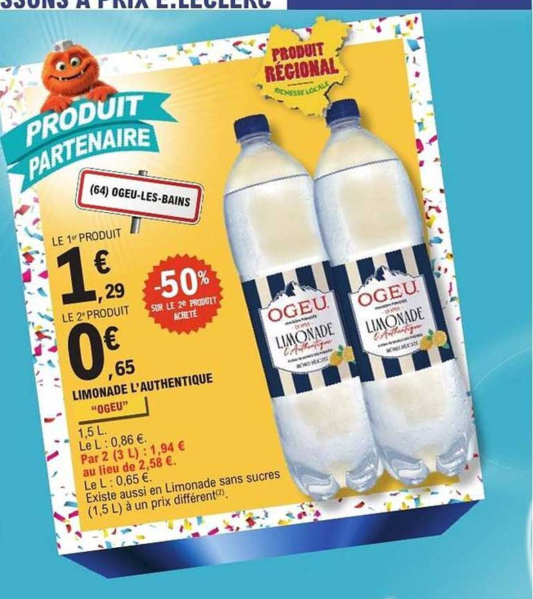 LIMONADE L’AUTHENTIQUE “OGEU”