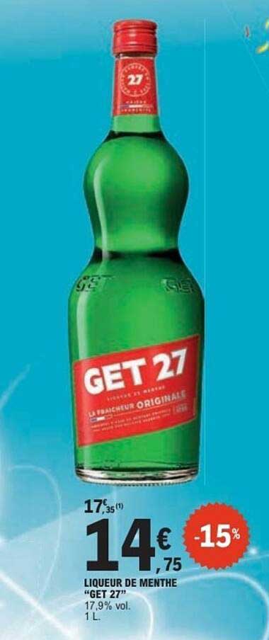LIQUEUR DE MENTHE "GET 27"