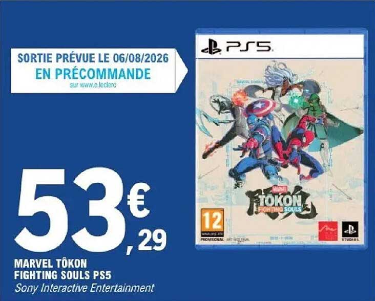 MARVEL TOKON FIGHTING SOULS PS5
