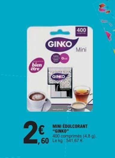MINI ÉDULCORANT "GINKO"