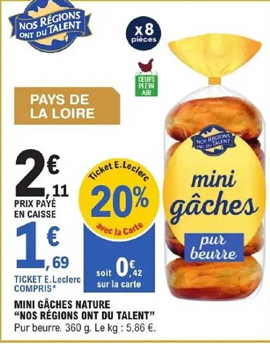 MINI GÂCHES NATURE “NOS RÉGIONS ONT DU TALENT”