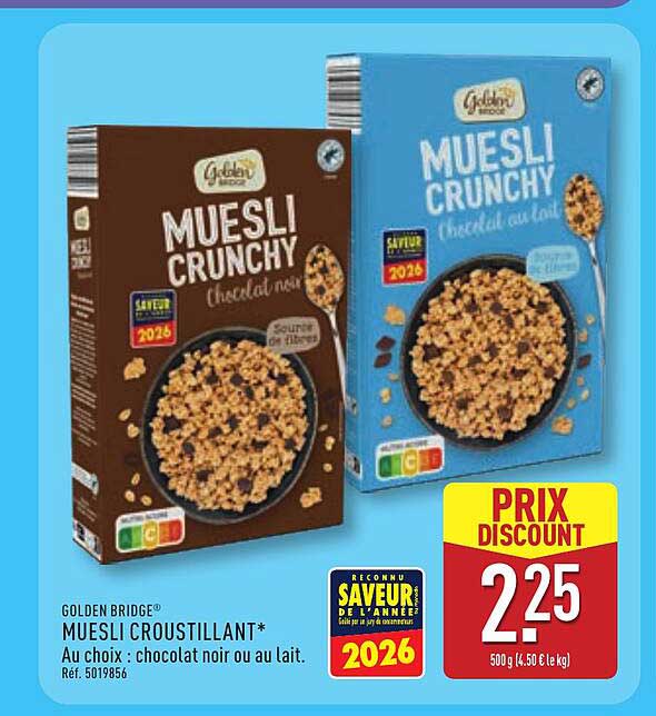 MUESLI CROUSTILLANT*