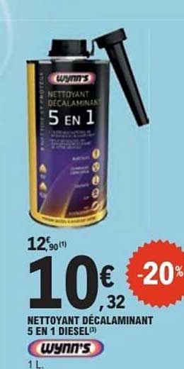 NETTOYANT DÉCALAMINANT 5 EN 1 DIESEL