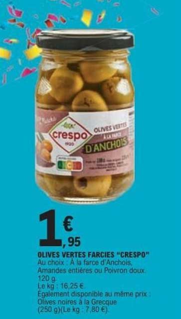OLIVES VERTES FARCIES "CRESPO"