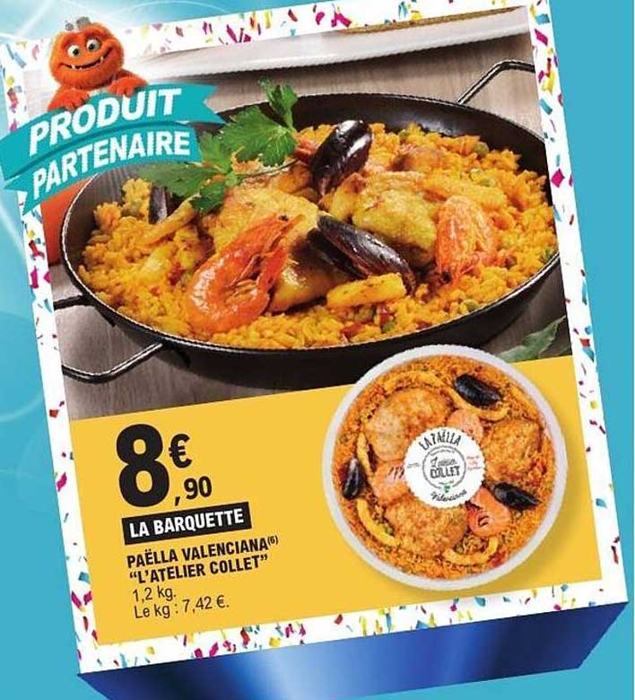 PAËLLA VALENCIANA «L'ATELIER COLLET»