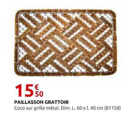 PAILLASSON GRATTOIR