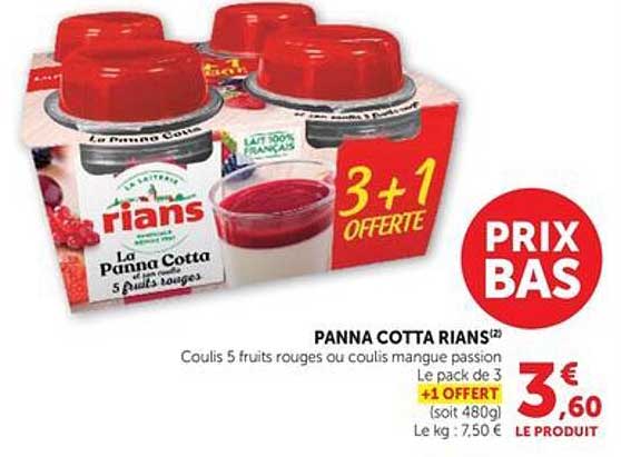PANNA COTTA RIANS