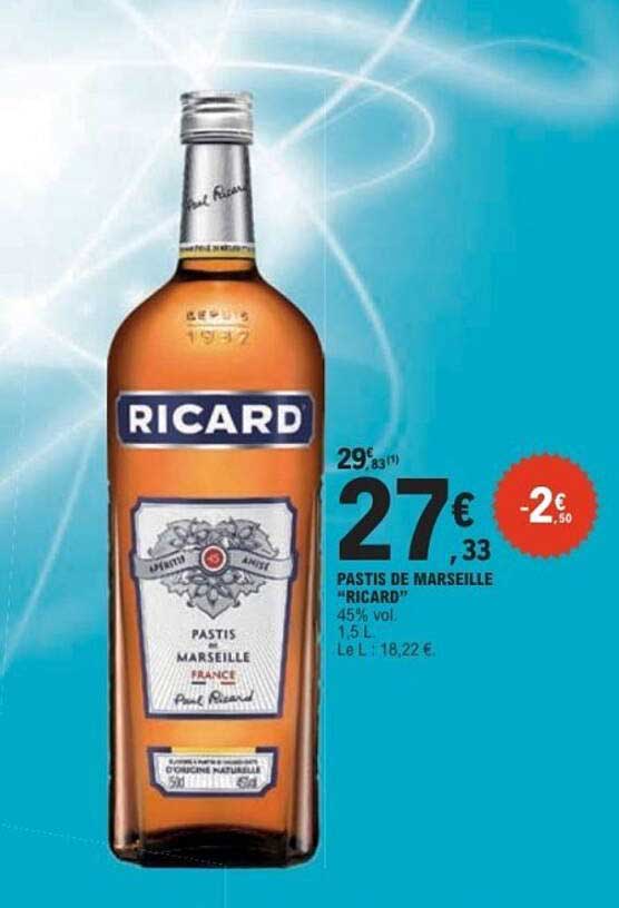PASTIS DE MARSEILLE "RICARD"